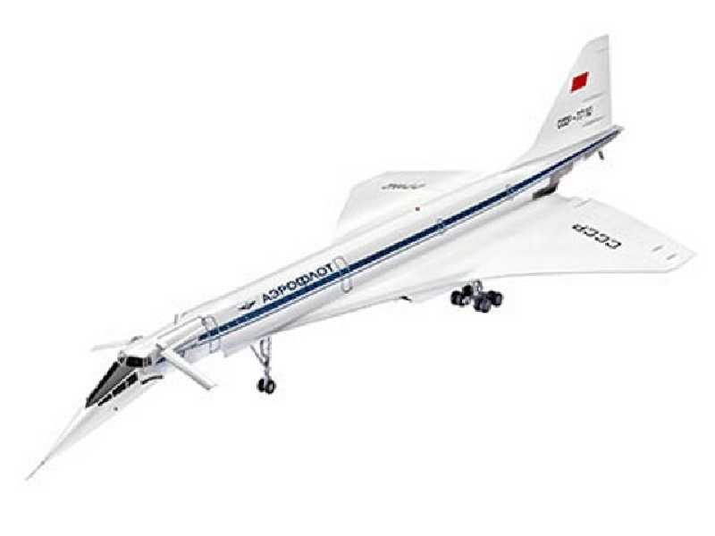 Tupolew Tu-144D naddźwiękowy samolot pasażerski - zdjęcie 1 Tupolew Tu-144D naddźwiękowy samolot pasażerski - zdjęcie 1