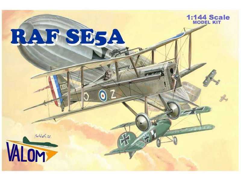 RAF SE5a - brytyjski myśliwiec I W.Ś. - zdjęcie 1 RAF SE5a - brytyjski myśliwiec I W.Ś. - zdjęcie 1