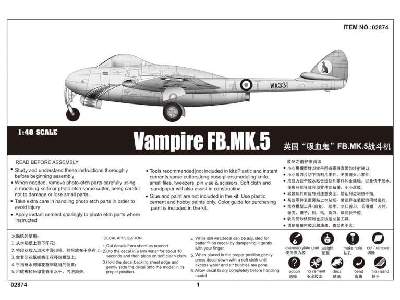 de Havilland DH.100 Vampire FB.MK.5 - zdjęcie 2