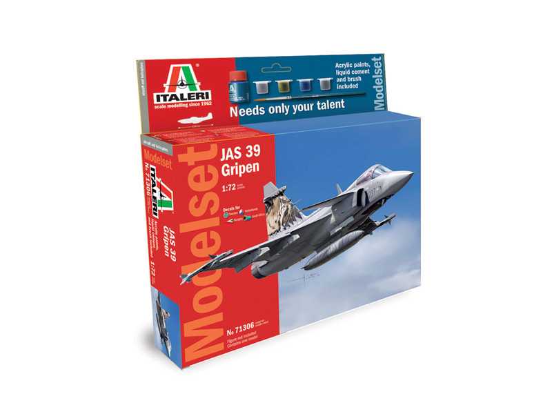 JAS 39 Gripen zestaw podarunkowy - zdjęcie 1 JAS 39 Gripen zestaw podarunkowy - zdjęcie 1