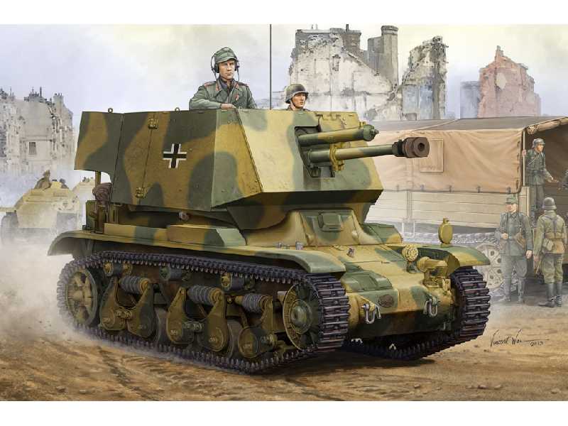 4.7 cm Pak(t) Sfl.auf Fgst. Pz.Kpfw.35 R 731(f) - zdjęcie 1