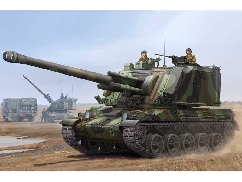 GCT 155mm AU-F1 SPH francuska haubicoarmata samobieżna - zdjęcie 1