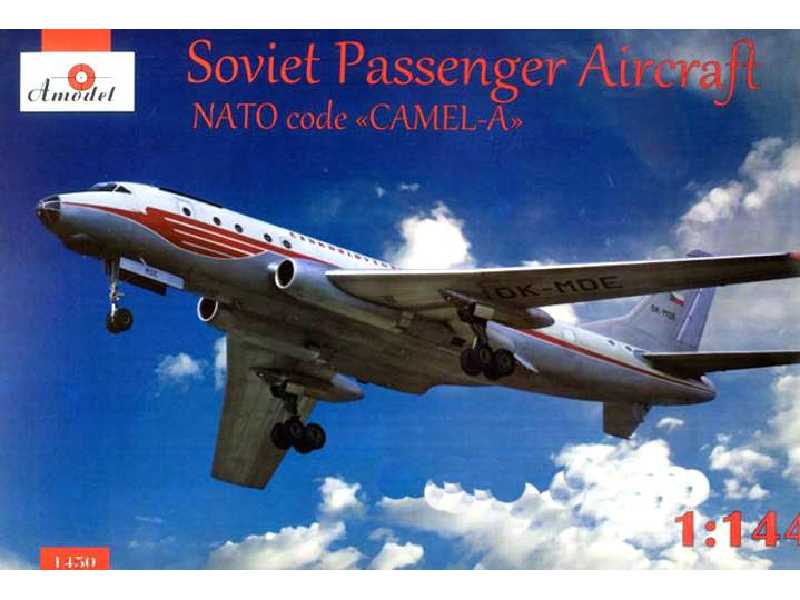 Tupolew Tu-104A - kod NATO "Camel-A" - zdjęcie 1 Tupolew Tu-104A - kod NATO "Camel-A" - zdjęcie 1