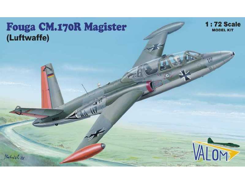 Fouga CM.170R Magister (Luftwaffe) - zdjęcie 1 Fouga CM.170R Magister (Luftwaffe) - zdjęcie 1