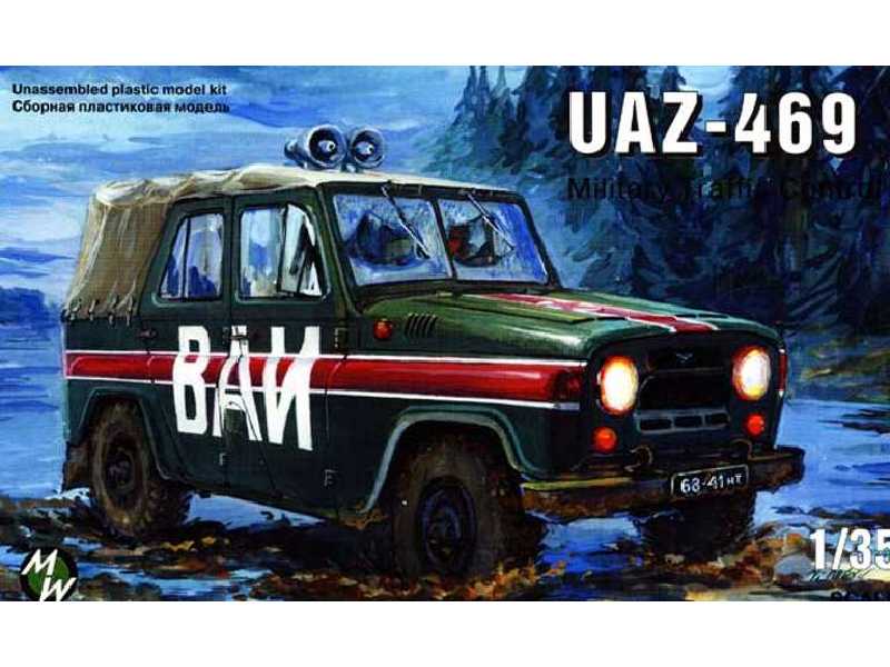 UAZ-469 żandarmeria wojskowa - zdjęcie 1