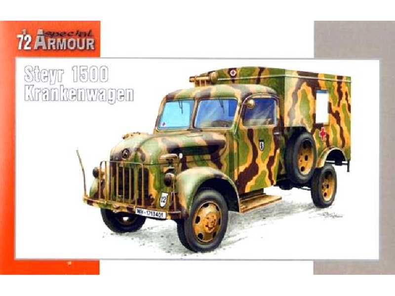 Steyr 1500 Krankenwagen / Wood Cab - zdjęcie 1 Steyr 1500 Krankenwagen / Wood Cab - zdjęcie 1