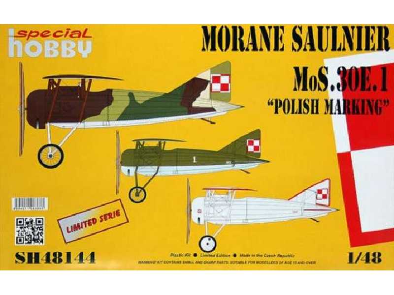 Morane-Saulnier MoS.30E.1 - polskie oznaczenia - zdjęcie 1 Morane-Saulnier MoS.30E.1 - polskie oznaczenia - zdjęcie 1