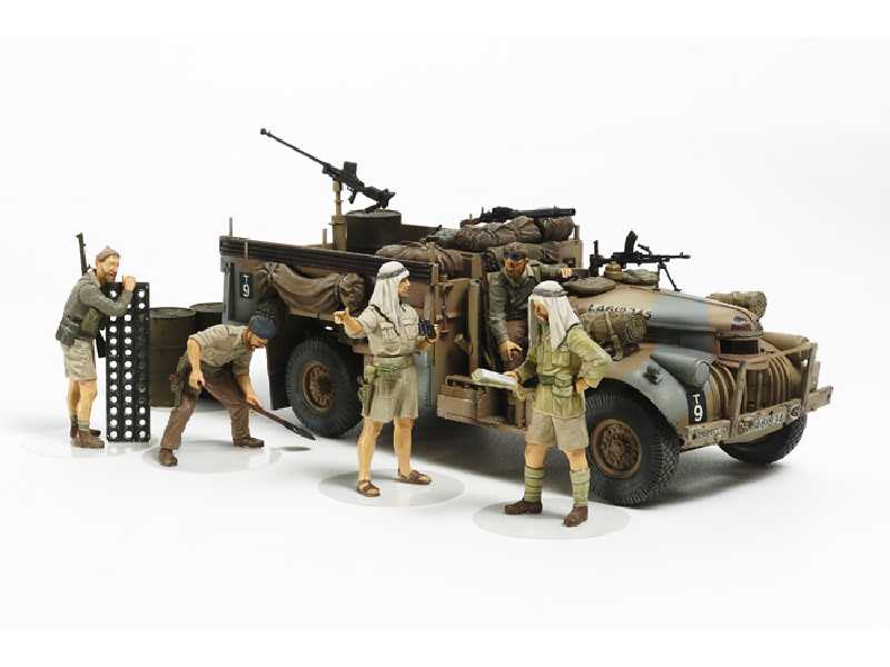 LRDG Brytyjski samochód dowódczy - Afryka Północna - zdjęcie 1 LRDG Brytyjski samochód dowódczy - Afryka Północna - zdjęcie 1
