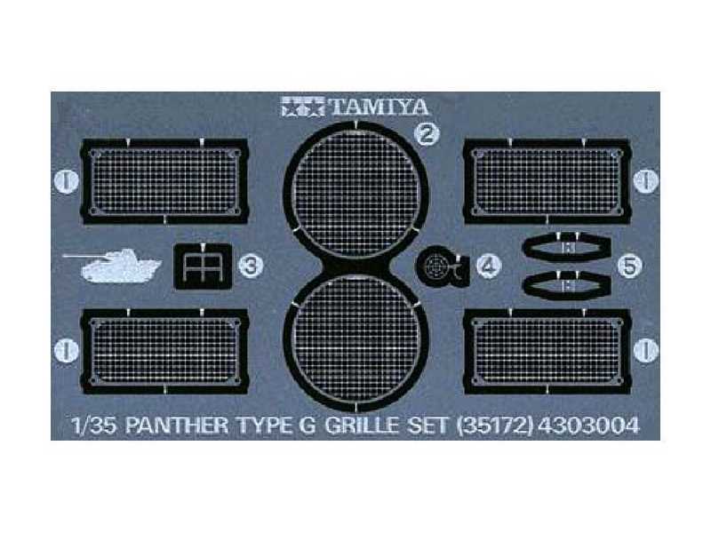 German Panther Etched Grille  - zdjęcie 1