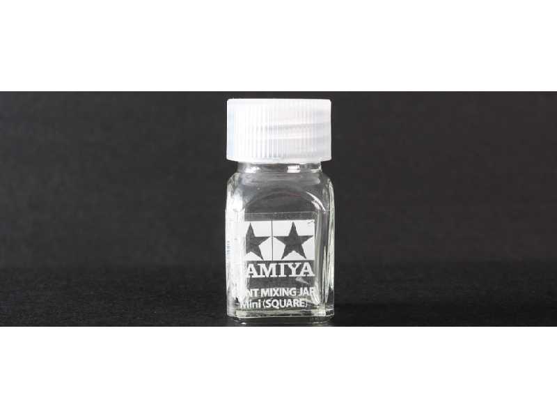 Zapasowa buteleczka na farbę - 10 ml - kwadratowa - zdjęcie 1 Zapasowa buteleczka na farbę - 10 ml - kwadratowa - zdjęcie 1