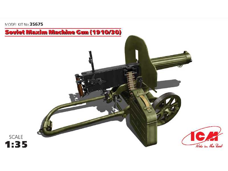 Maxim - radziecki karabin maszynowy - 1910/30 - zdjęcie 1 Maxim - radziecki karabin maszynowy - 1910/30 - zdjęcie 1