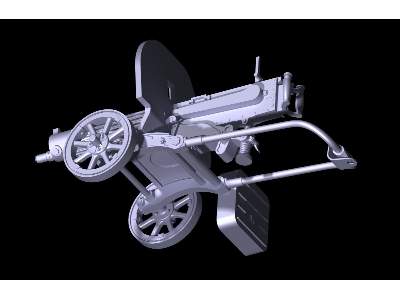 Maxim - radziecki karabin maszynowy - 1910/30 - zdjęcie 7