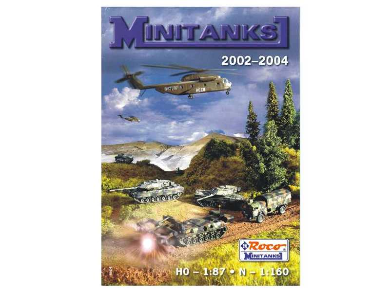 Katalog Roco Minitanks 2002-2004 - zdjęcie 1 Katalog Roco Minitanks 2002-2004 - zdjęcie 1