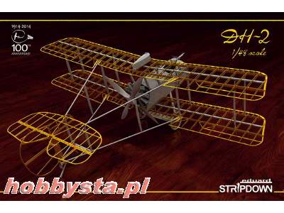 DH-2 STRIPDOWN 1/48 - zdjęcie 1