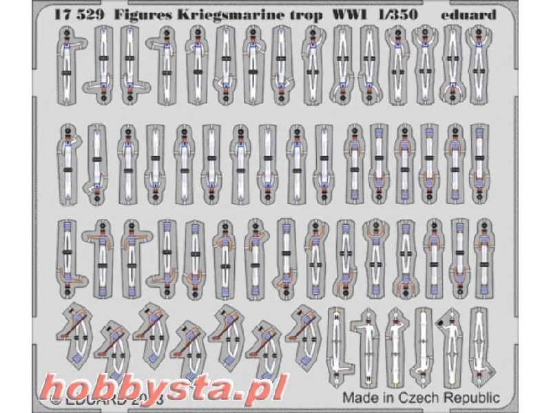 Figures Kriegsmarine trop WWI 1/350 - zdjęcie 1