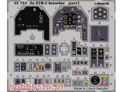 Ju 87B-2 interior S. A. 1/32 - Trumpeter - zdjęcie 2