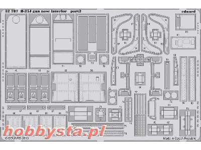 B-25J gun nose interior S. A. 1/32 - Hk Models - zdjęcie 3