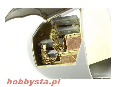 B-25J gun nose interior S. A. 1/32 - Hk Models - zdjęcie 7