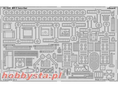 BT-7 interior 1/35 - Tamiya - zdjęcie 1