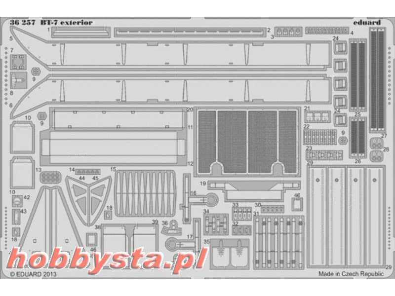 BT-7 exterior 1/35 - Tamiya - zdjęcie 1 BT-7 exterior 1/35 - Tamiya - zdjęcie 1