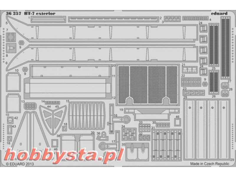 BT-7 exterior 1/35 - Tamiya - zdjęcie 1