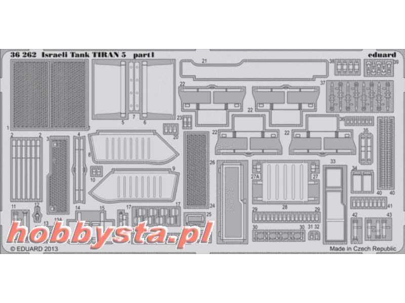 Israeli Tank TIRAN 5 1/35 - Tamiya - zdjęcie 1 Israeli Tank TIRAN 5 1/35 - Tamiya - zdjęcie 1