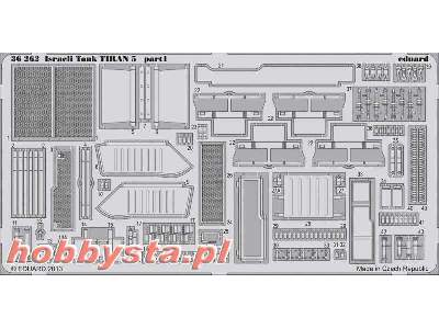 Israeli Tank TIRAN 5 1/35 - Tamiya - zdjęcie 2