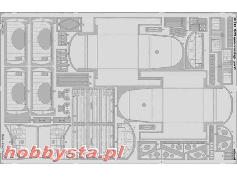 B-29 undercarriage 1/48 - Monogram - zdjęcie 1 B-29 undercarriage 1/48 - Monogram - zdjęcie 1