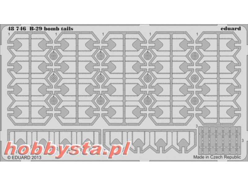 B-29 bomb tails 1/48 - Monogram - zdjęcie 1