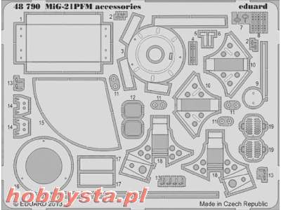 MiG-21PFM accessories 1/48 - Eduard - zdjęcie 1