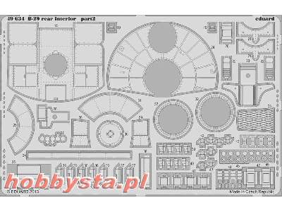 B-29 rear interior 1/48 - Monogram - zdjęcie 3