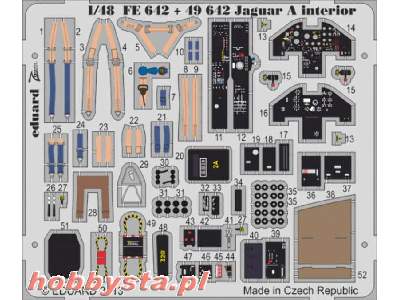 Jaguar A  S. A. 1/48 - Kitty Hawk - zdjęcie 1