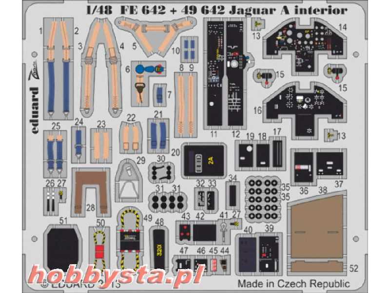 Jaguar A  S. A. 1/48 - Kitty Hawk - zdjęcie 1