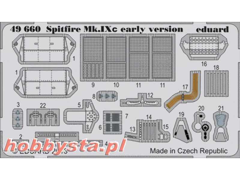 Spitfire Mk. IXc early version 1/48 - Eduard - zdjęcie 1