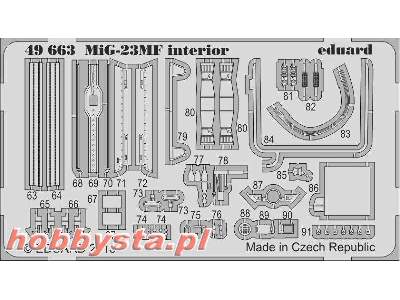 MiG-23MF interior S. A. 1/48 - Trumpeter - zdjęcie 3