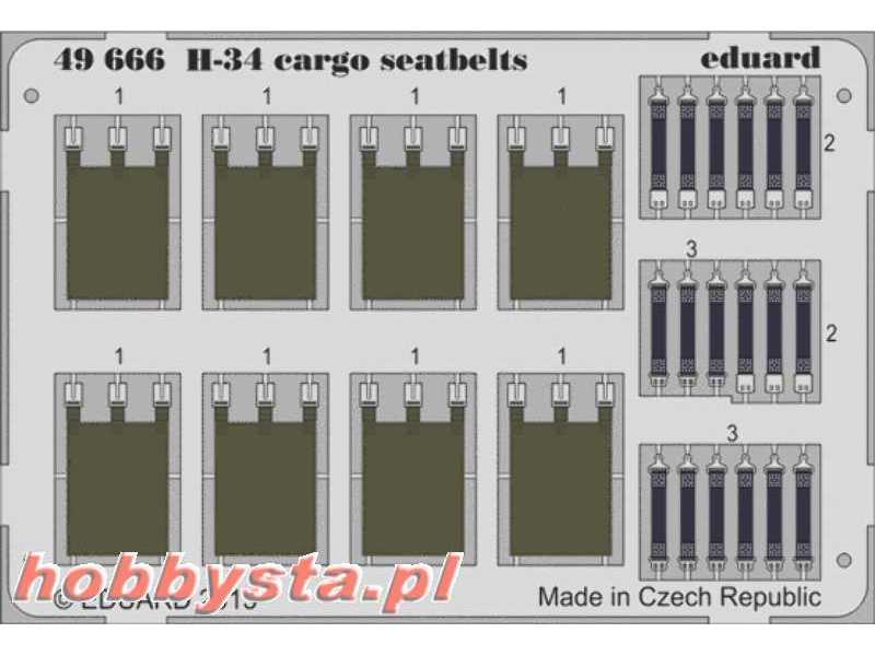 H-34 cargo seatbelts 1/48 - Gallery Models - zdjęcie 1 H-34 cargo seatbelts 1/48 - Gallery Models - zdjęcie 1