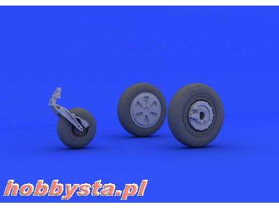 MiG-21PFM wheels 1/48 - Eduard - zdjęcie 5