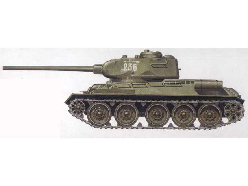 Russian Tank T-34/85 - zdjęcie 1 Russian Tank T-34/85 - zdjęcie 1