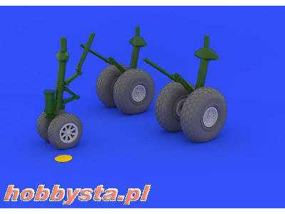 B-29 wheels 1/48 - Revell - zdjęcie 3