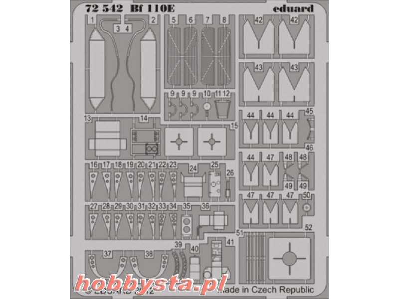Bf 110E 1/72 - Eduard - zdjęcie 1 Bf 110E 1/72 - Eduard - zdjęcie 1