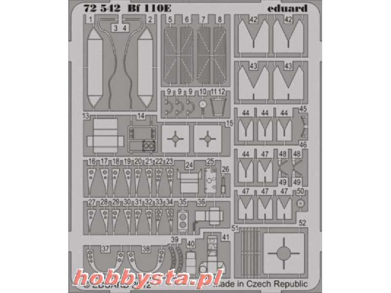 Bf 110E 1/72 - Eduard - zdjęcie 1