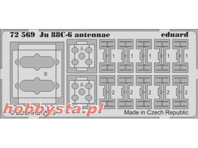 Ju 88C-6 antennae 1/72 - Revell - zdjęcie 1