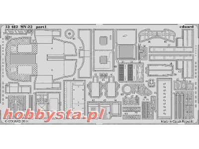 MV-22 S. A. 1/72 - Hasegawa - zdjęcie 3
