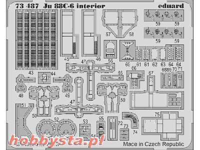 Ju 88C-6 interior S. A. 1/72 - Revell - zdjęcie 3