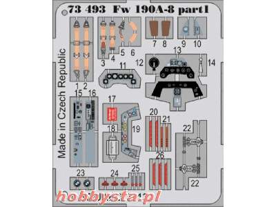 Fw 190A-8  S. A. 1/72 - Airfix - zdjęcie 1