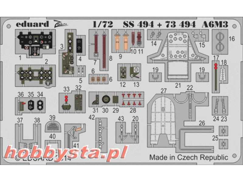 A6M3 S. A. 1/72 - Tamiya - zdjęcie 1 A6M3 S. A. 1/72 - Tamiya - zdjęcie 1