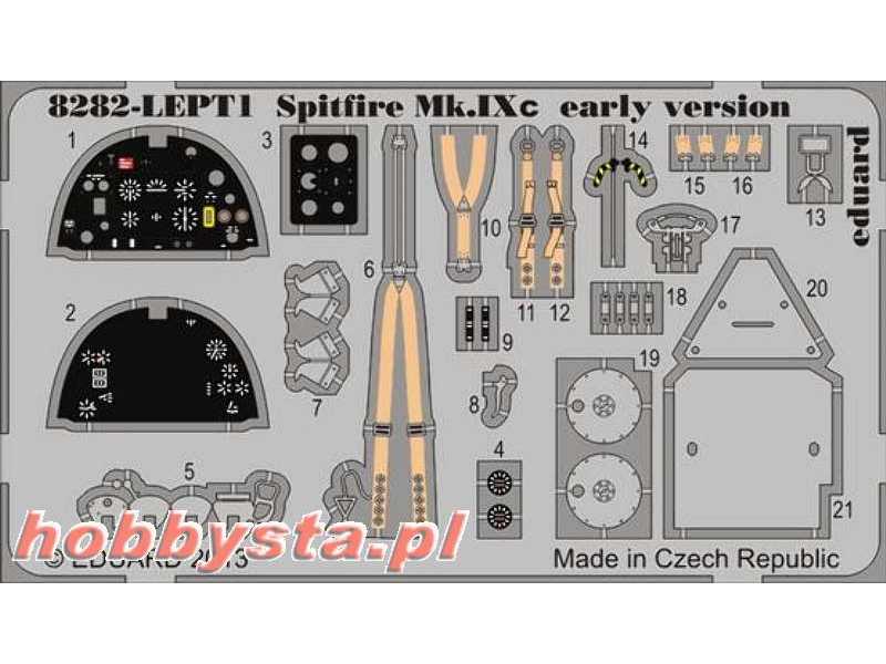 Spitfire Mk. IXc early version PE-set 1/48 - Eduard - zdjęcie 1