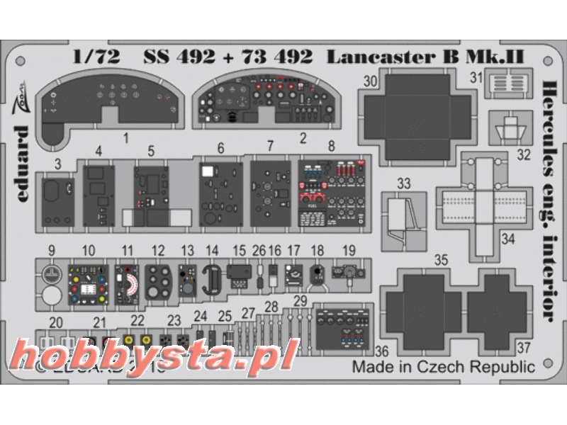 Lancaster B Mk. II interior S. A. 1/72 - Airfix - zdjęcie 1