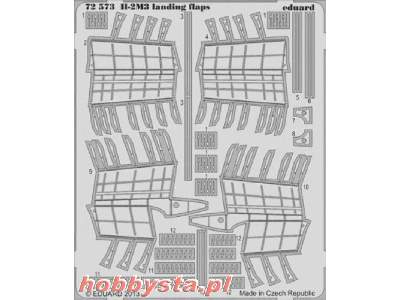 Il-2M3 landing flaps 1/72 - Tamiya - zdjęcie 1