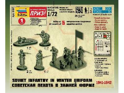 Radziecka piechota - mundury zimowe - zdjęcie 2